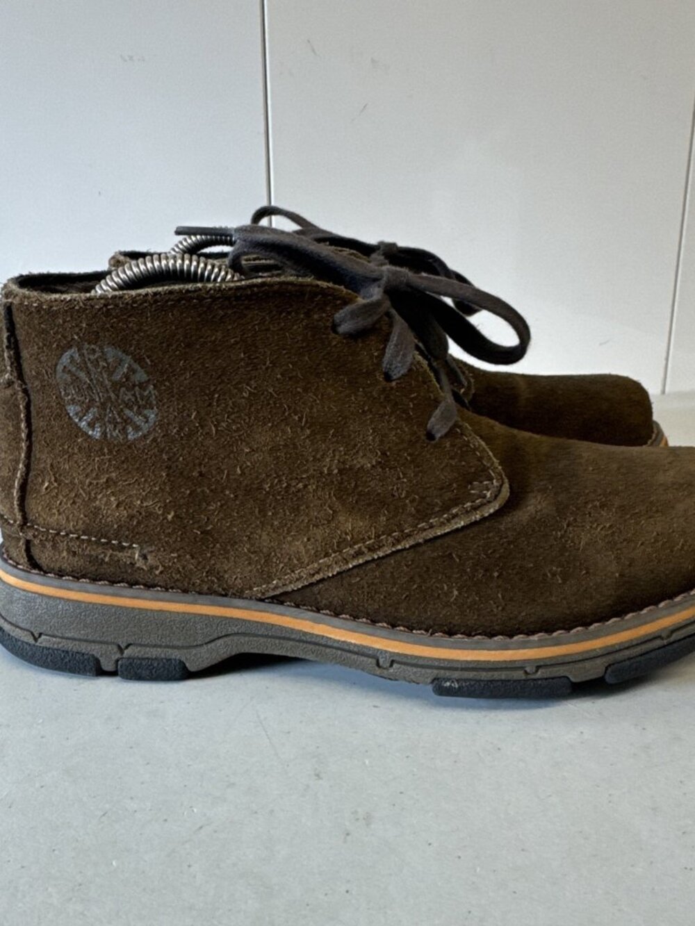 Dunham Boots‎ Mens 8 D Chukka Brown Lace Up Ankle Top Comfort Round Toe Comfort